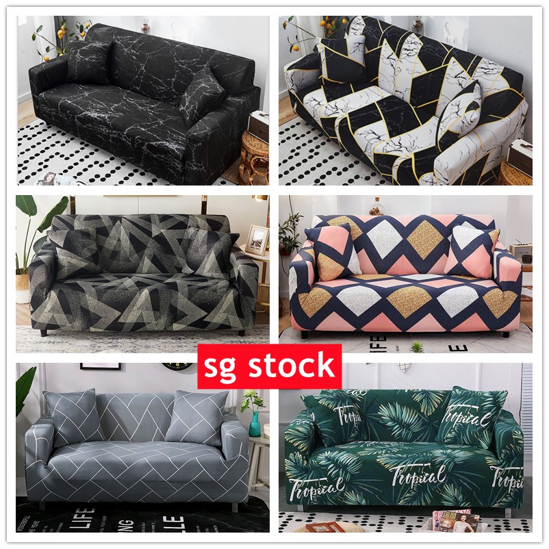 SG*1/2/3/4 Seater Sofa Cover/Sofa Cover Protector/L shape sofa cover/Sofa Seat cushion covers