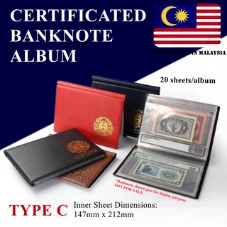 PCCB Grading Banknote Album Collection Type C PMG Banknote Album