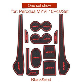 Perodua Myvi Interior Slot Mat Anti Slip 2011 to 2019 