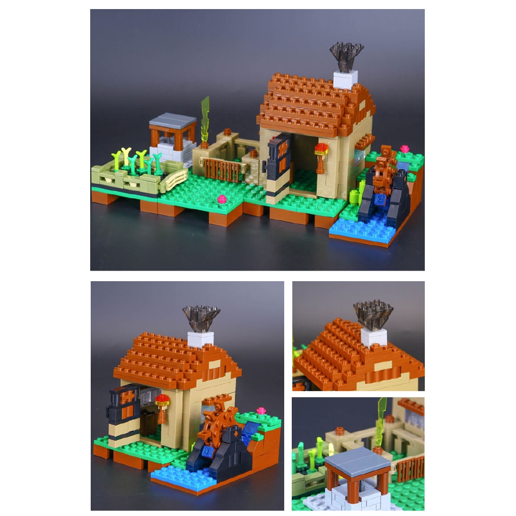 lego minecraft cottage