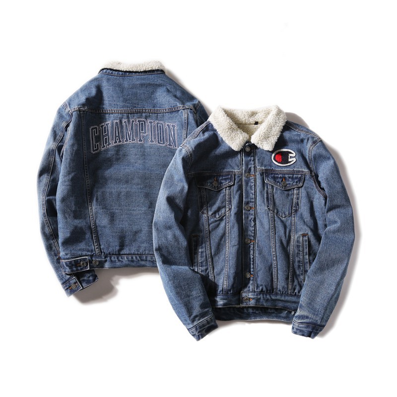 champion denim jacket