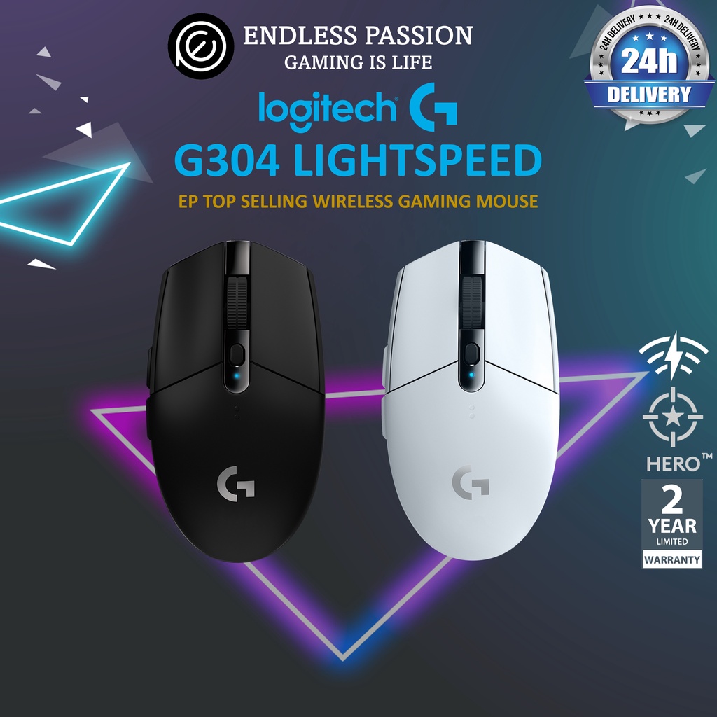 Logitech G304 LIGHTSPEED Wireless Gaming Mouse | Shopee Singapore