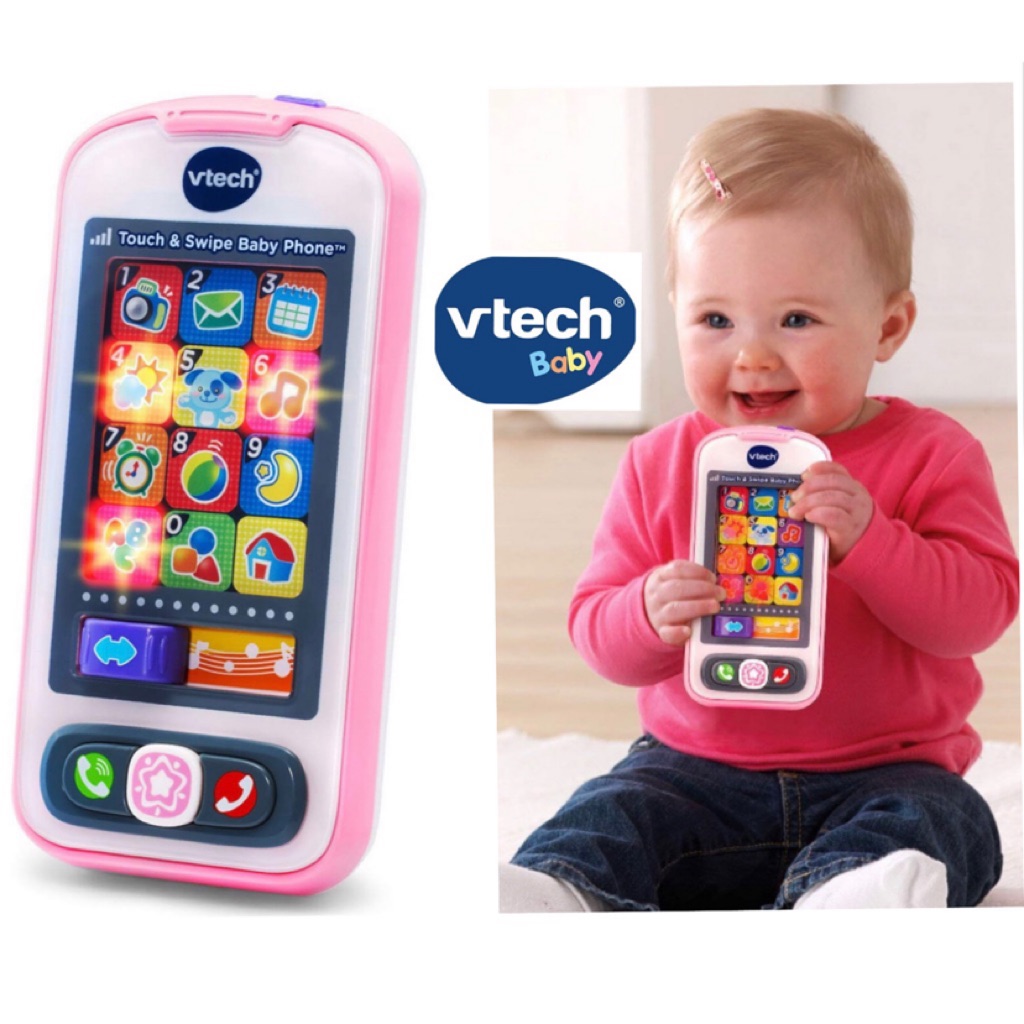 ️Ready Stock🔥[🇺🇸Imported] Brand New VTech Touch and Swipe Baby Phone ...