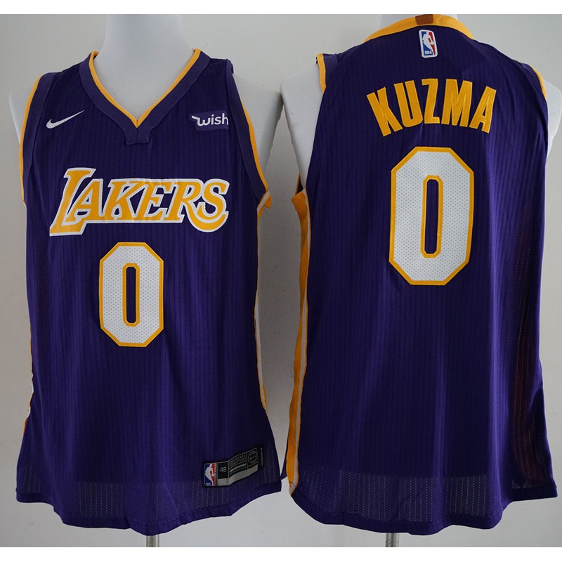 lakers kuzma jersey purple