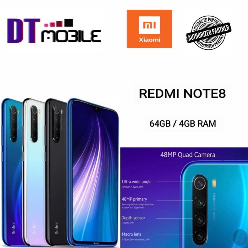 Xiaomi Redmi Note 8 Pro Mobile 1 Year Local Warranty Shopee Singapore