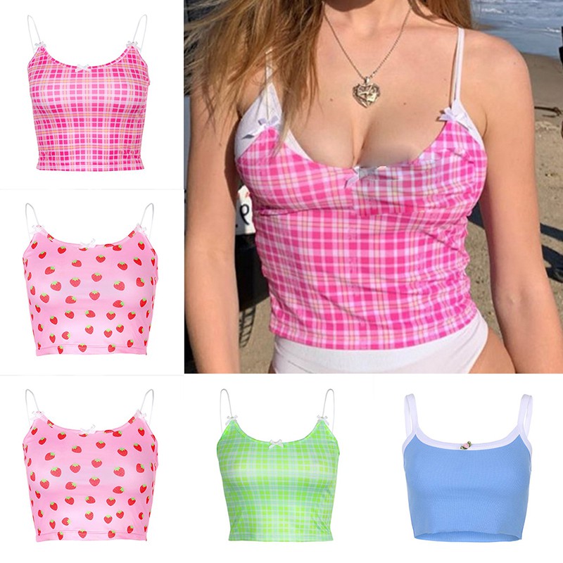 cute gingham tops