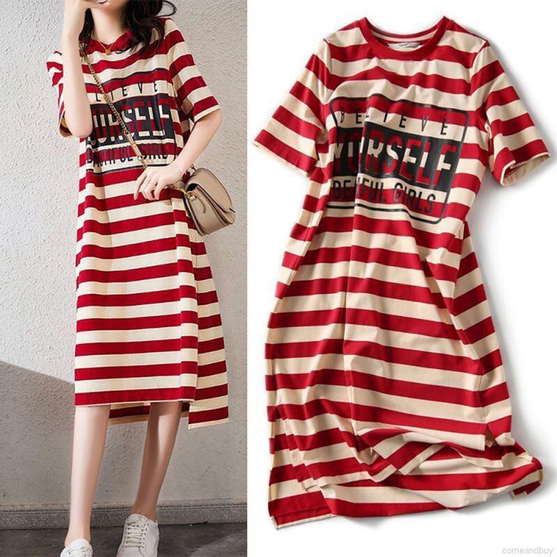 mid length t shirt dress