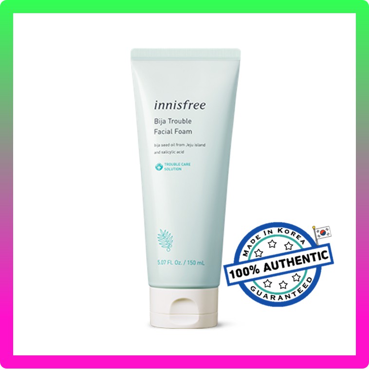 innisfree Bija Trouble Facial Foam Shopee Singapore