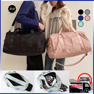 🚀[SG] Unisex Duffel Bag Travel with Wet Dry Separation & Shoes Compartment/ Gym Fitness Bag/ Weekend Bag/ Yoga Bag