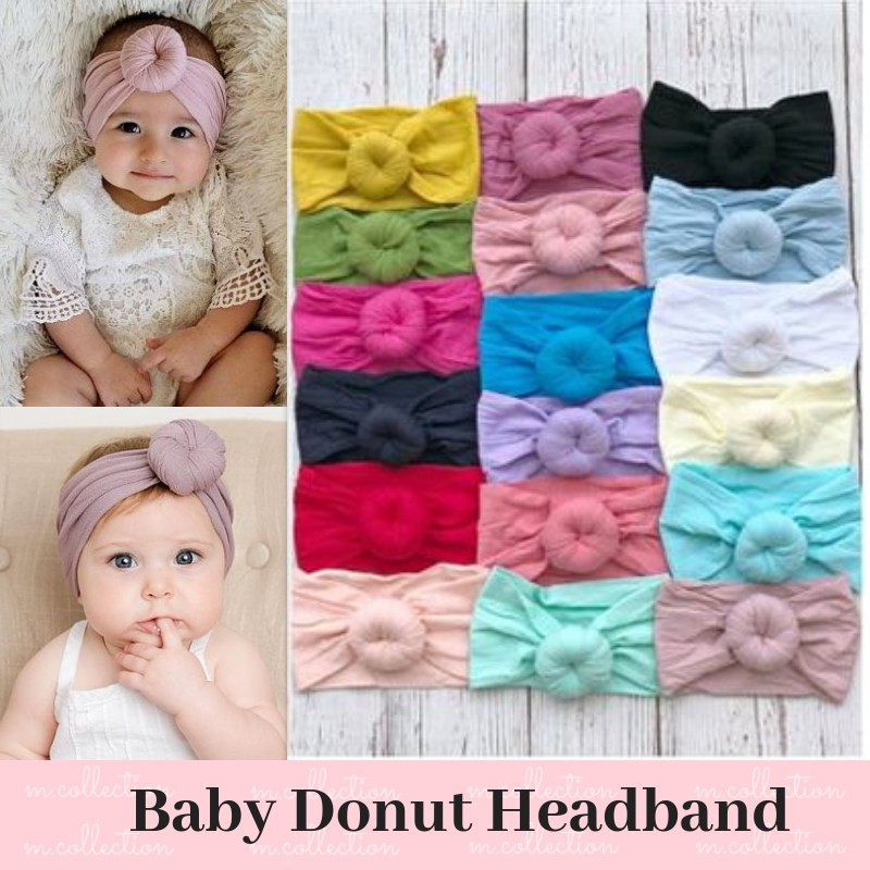 baby donut headband