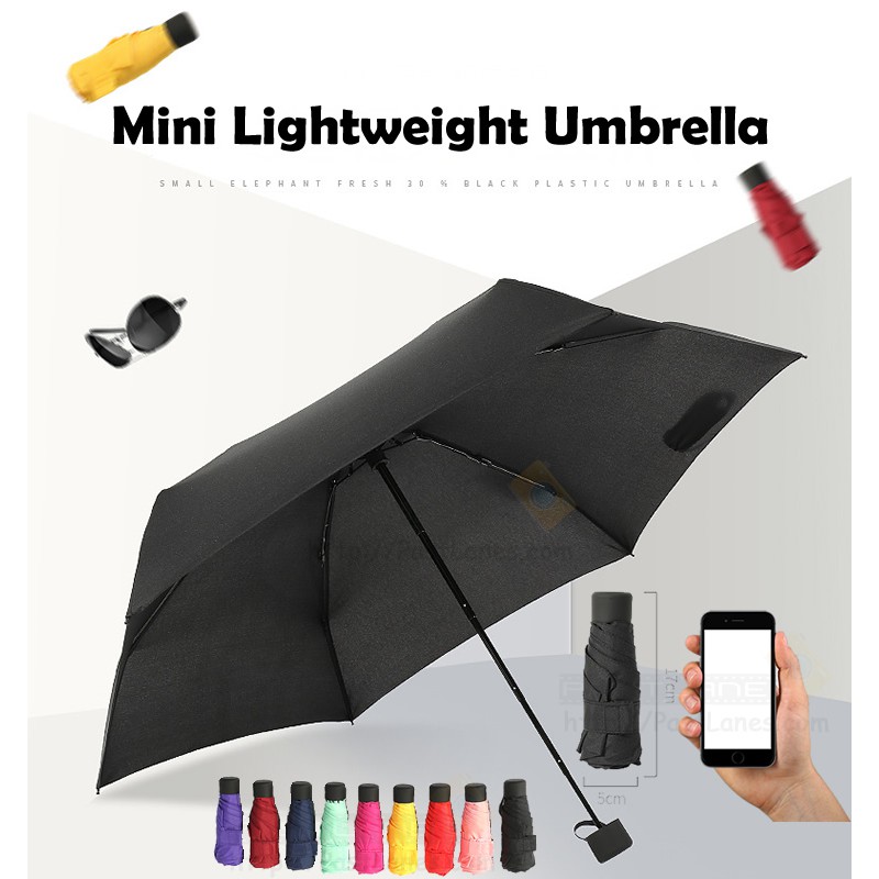small lightweight umbrella