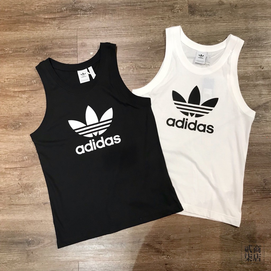 adidas trefoil tank mens
