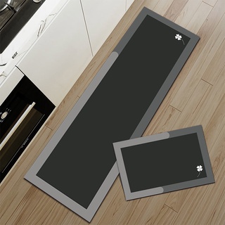Kitchen floor mats water-absorbing, oil-proof, non-slip foot mats