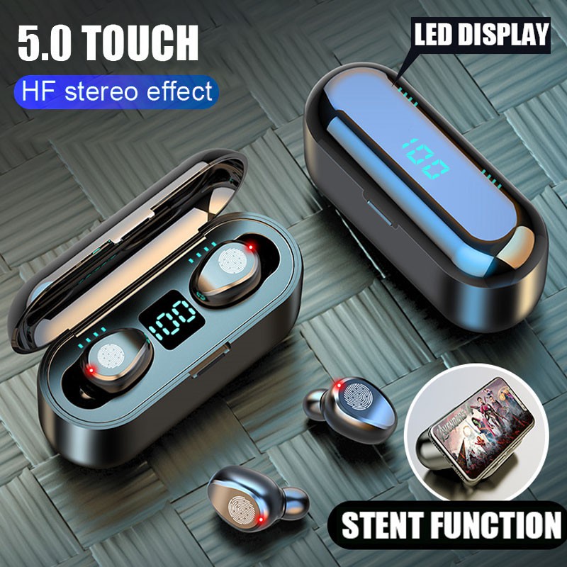 bluetooth 5.0 headset tws wireless earphones