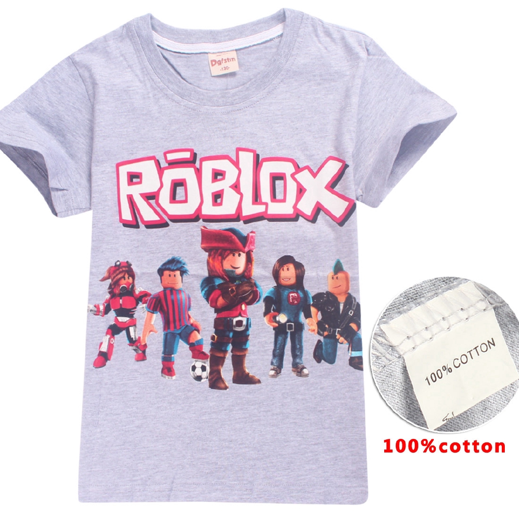 Tngstore T Shirt Roblox Top Boy Girl Shopee Singapore - tngstore t shirt roblox top short sleeve boy girl