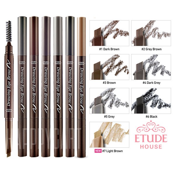 Etude House Drawing Eyebrow New Eyebrow Pencil 100 Original Korea Shopee Singapore