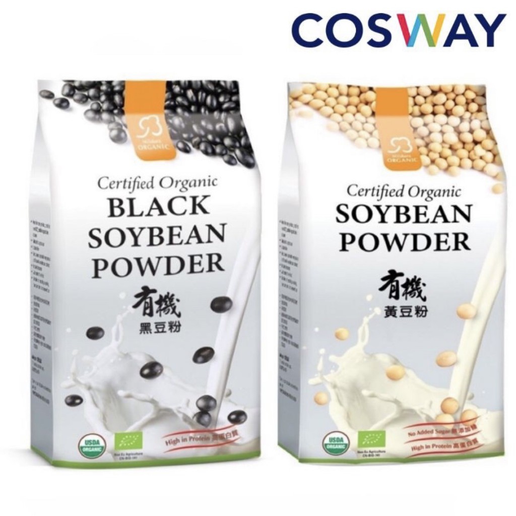 Mildura Organic Soybean / Black Soybean Powder 500g Halal (Cosway Soya