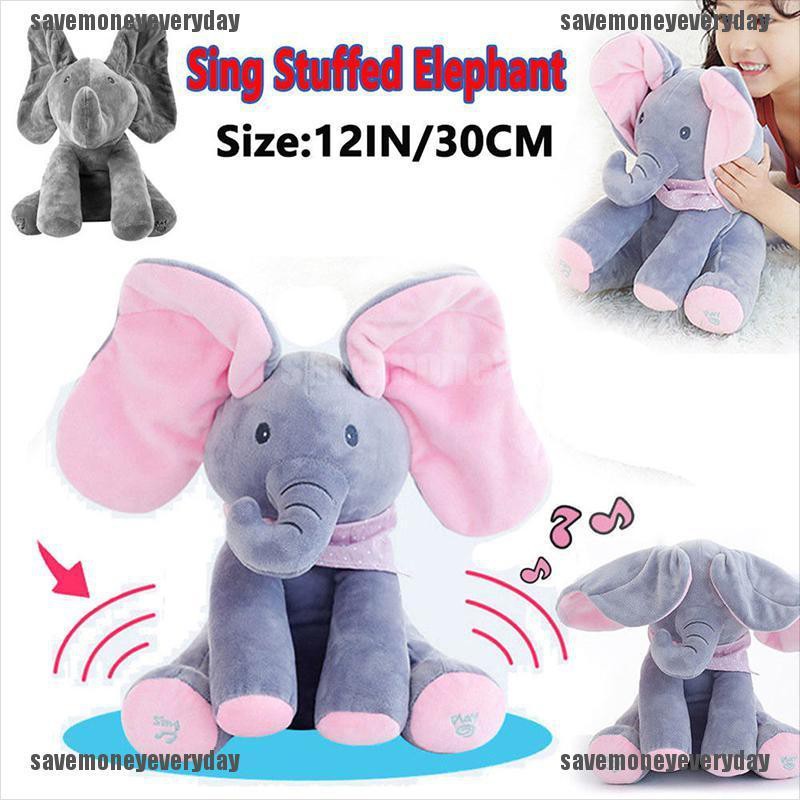 elephant baby toy peek a boo