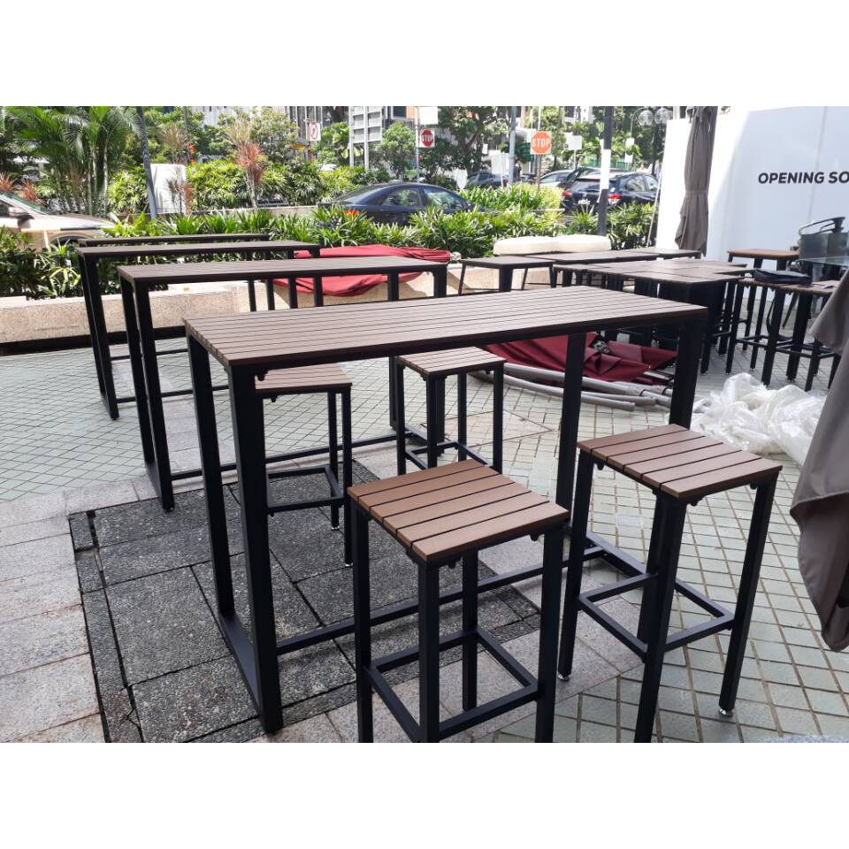 TSBT 006, CSBC 006 Outdoor High Bar Table Stool Shopee Singapore