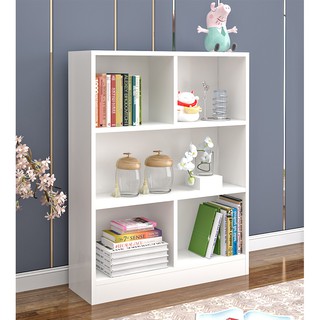 Simple Bookshelf Bookcase Room Living Rooom Storage Combination