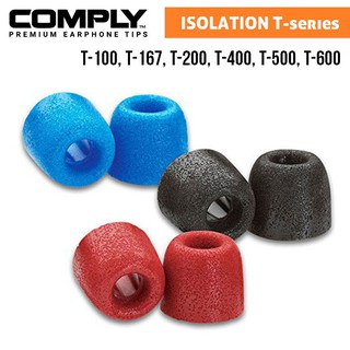 Comply Isolation T-Series Foam Eartips [T100 T167 T200 T400 T500 T600]