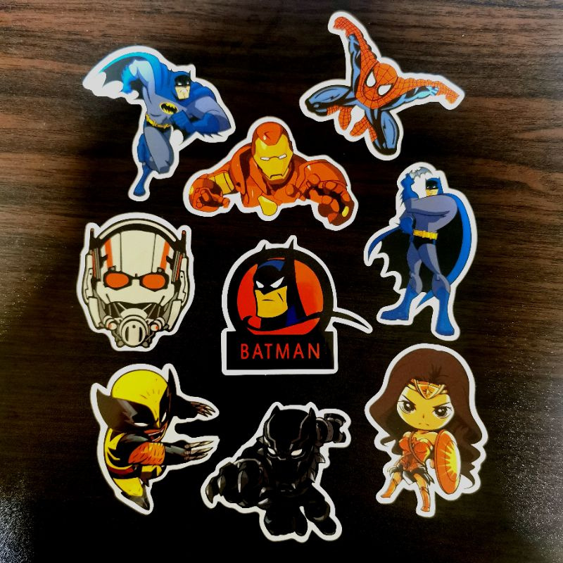 Avengers Marvel DC Superheroes stickers Decal sticker for laptop