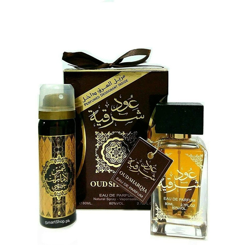 Uae Original Oud Sharqia Ard Al Zaafaran Eau De Parfum 80ml + Deodorant