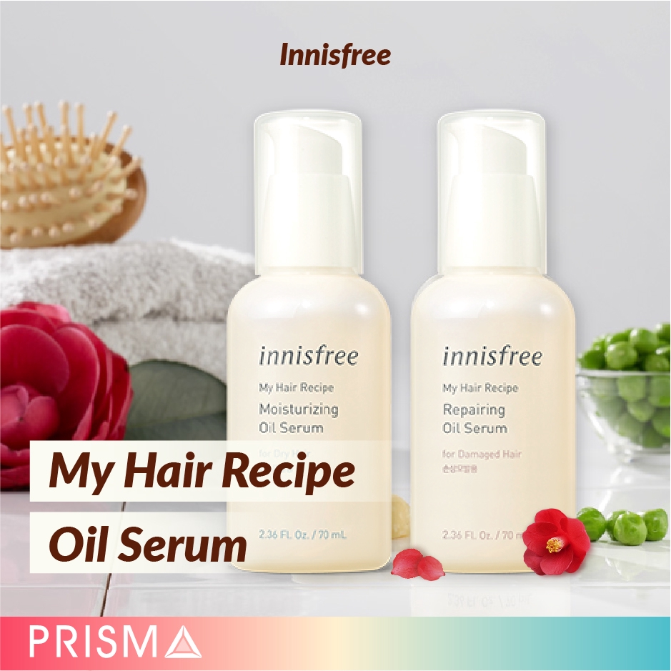 Innisfree My Hair Recipe Oil Serum 70ml Shopee Singapore