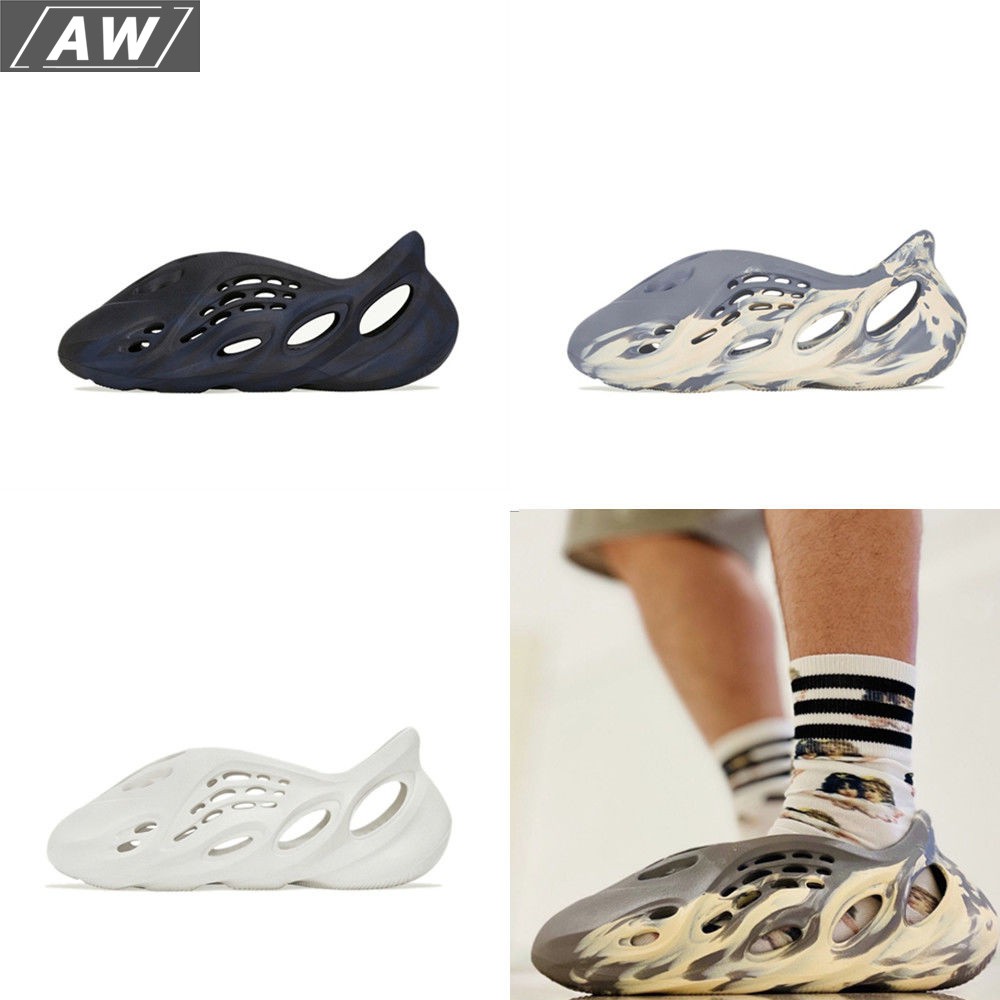 HOT SALE? Yeezy Men's And Women's Sandals Beach Shoes Men's And Women's  Shoes Couple Sandals | Shopee Singapore