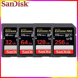 中SanDisk SD SDXC 32GB 64GB 128GB EXTREME PRO U3 32G 64G 128G
