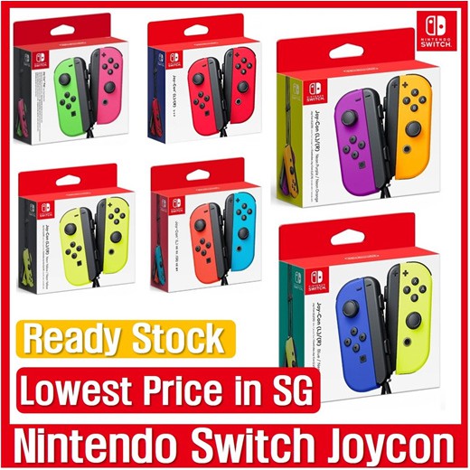 Nintendo Switch Joycon Joy Con Joy Con Controllers Shopee Singapore