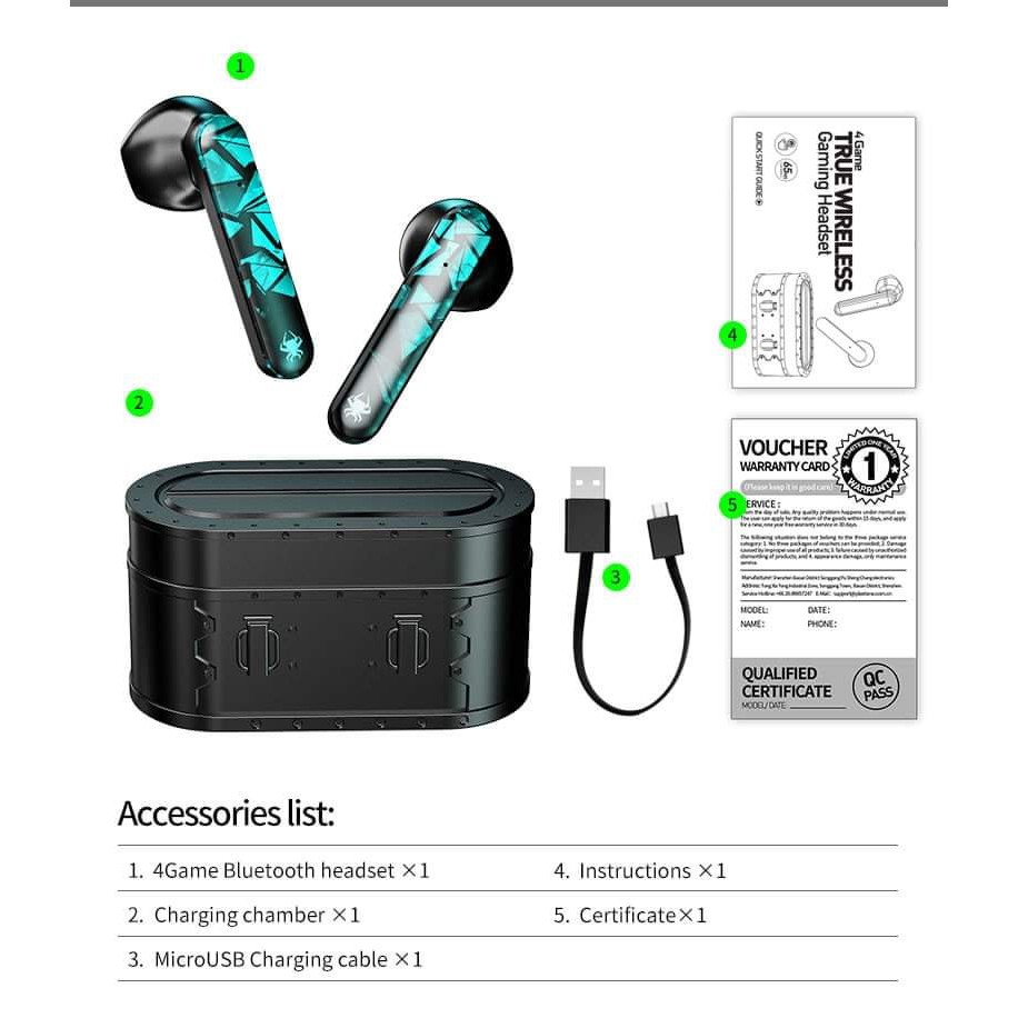 tws plextone 4game