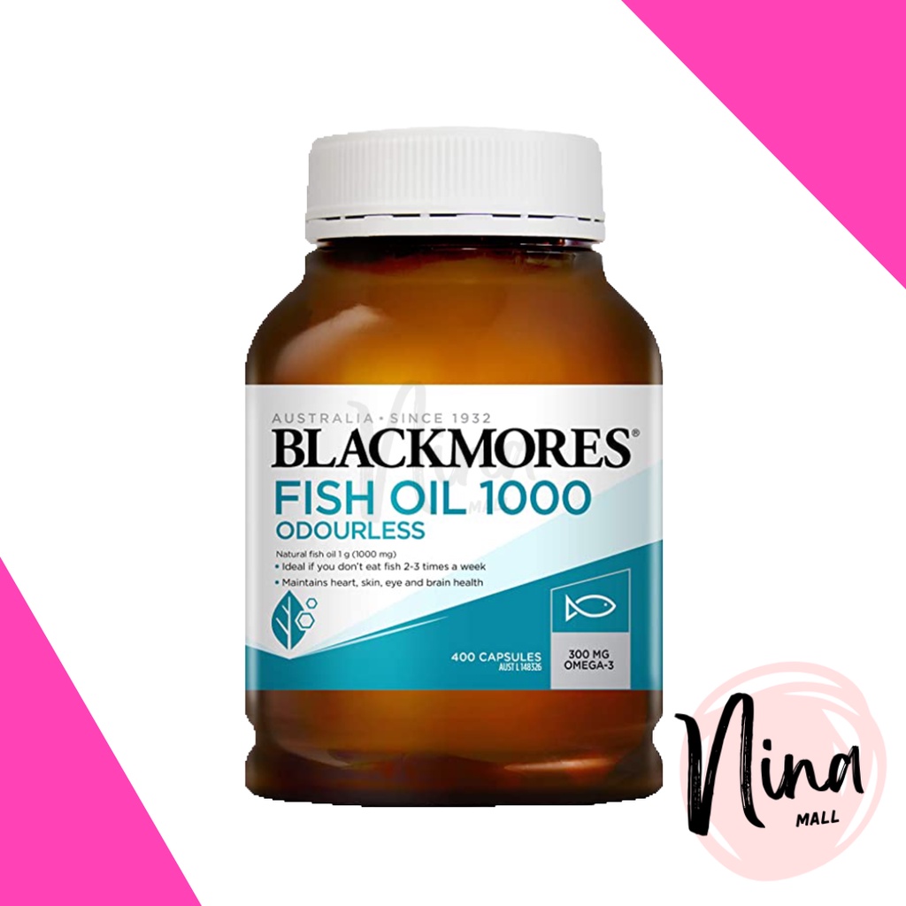 [SG l Authentic] Blackmores Odourless / Original Fish Oil, Omega Triple ...