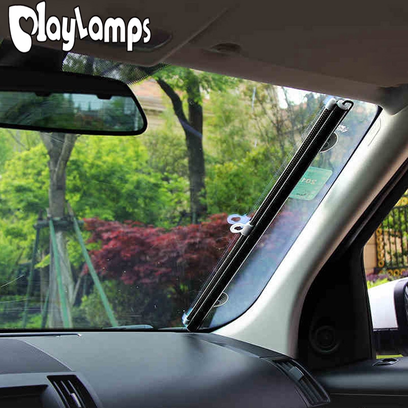 auto drive retractable roller sun shade