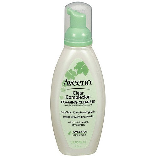 aveeno clear complexion sa cleanser