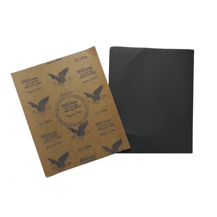 KAYU Wood Sandpaper Waterproof Sandpaper Eagle Sheet Grit 120 To 1200 1 ...