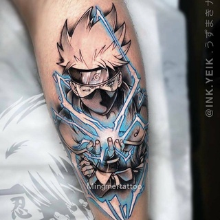 Sauron Luffy One Piece Sasuke Kakashi Naruto Tattoo Sticker Anime Character Men Women Waterproof Lasting Lehyt Sg 3 6 Shopee Singapore