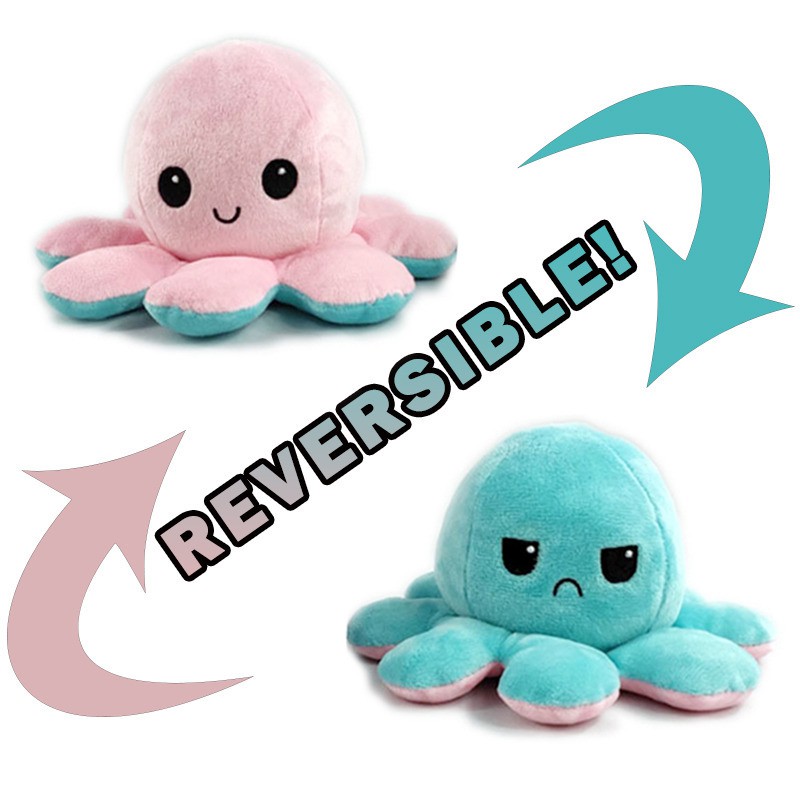 reversible octopus plush buy 1 get 4 free