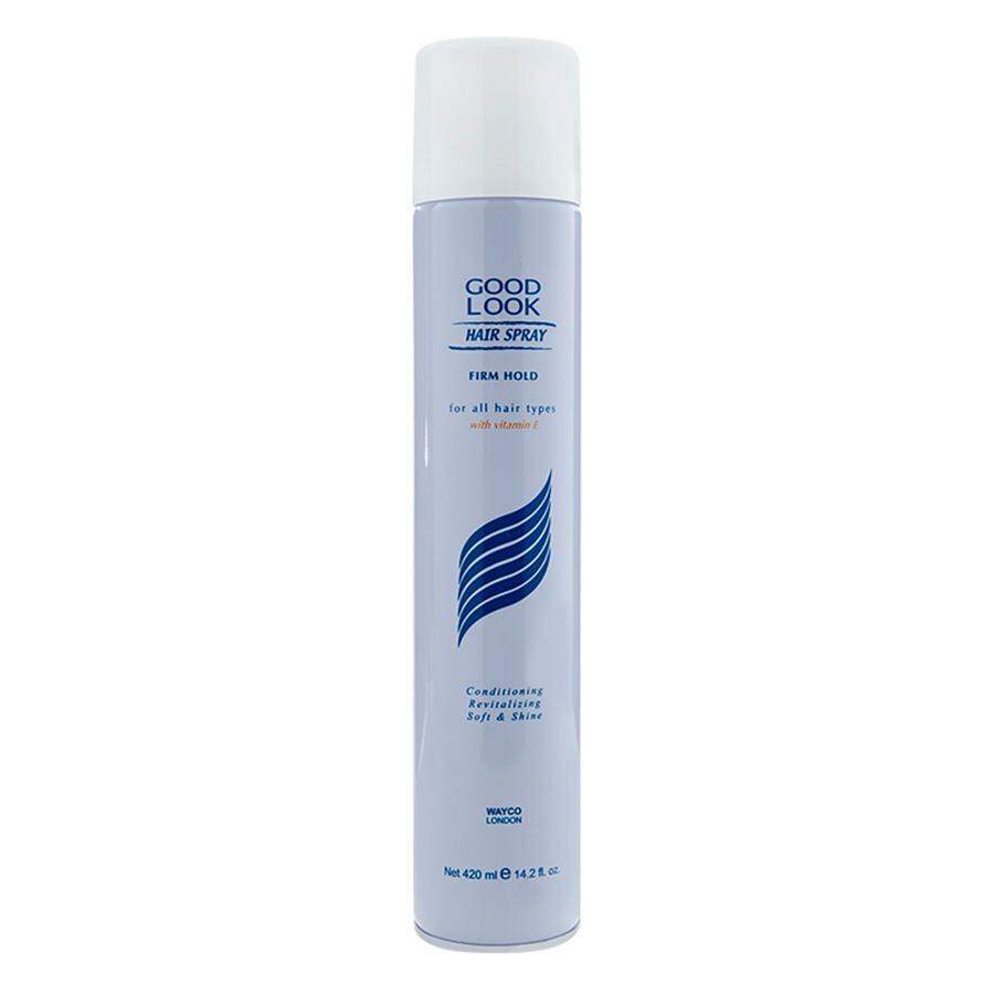 GOOD LOOK Hair Spray Firm Hold 420ml | Shopee Singapore