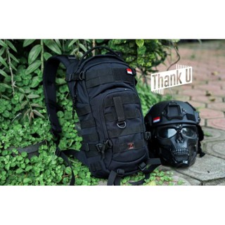 Cordura Neat Stitching Backpack 30x25x10cm for Men