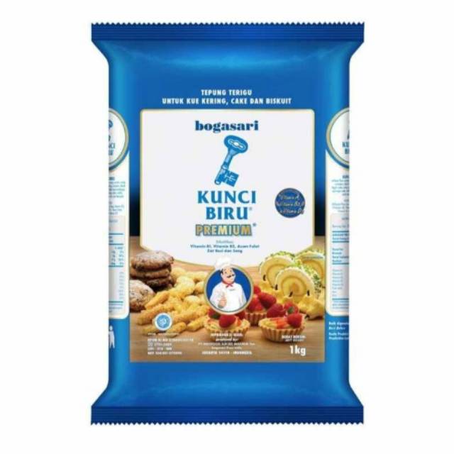 Bogasari 1kg Blue Key Flour Bogasari Kunci Biru Tepung Terigu 1kg Shopee Singapore