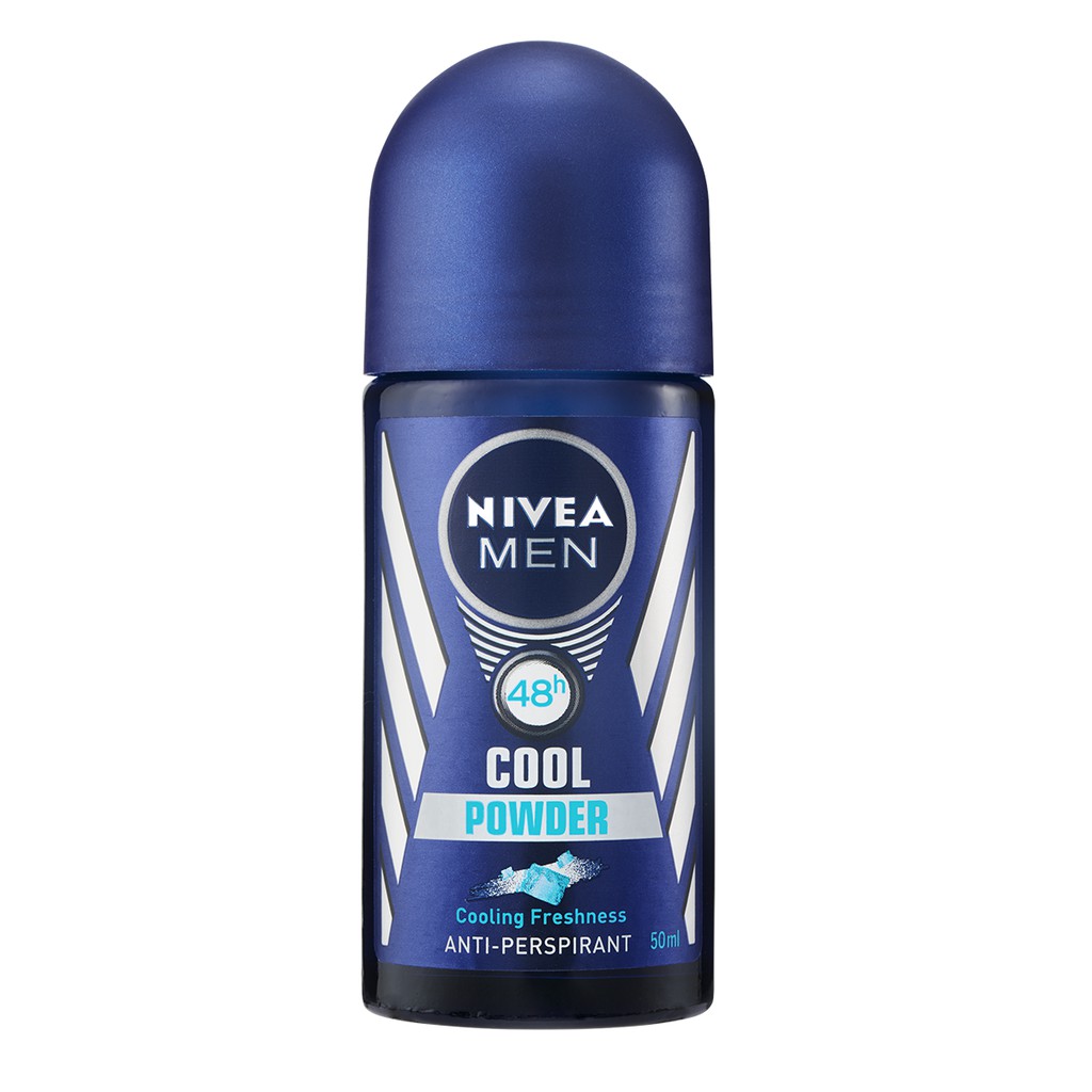 NIVEA Deodorant Male Cool Powder Roll On 50ml | Shopee Singapore