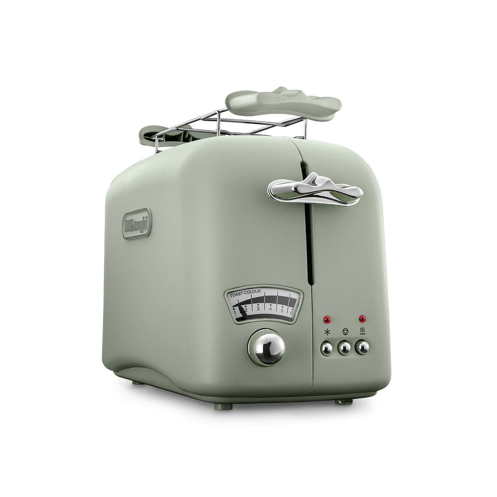De'Longhi Argento Flora Toaster (Green/Beige/Blue) CT021 Shopee Singapore