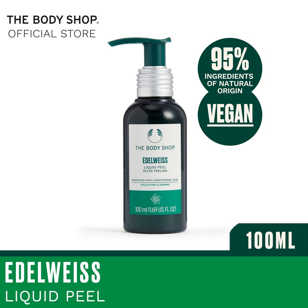 The Body Shop Edelweiss Liquid Peel (100ML) Shopee Singapore