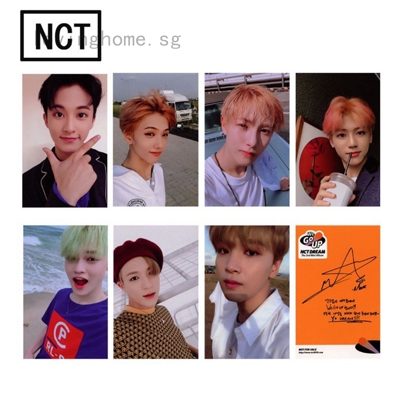 Nct Dream Dream Team Mini 2 We Go Up Homemade Small Card Shopee Singapore