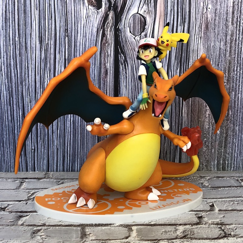 Anime Pokemon Dragon Ash Ketchum Figure Shopee Singapore