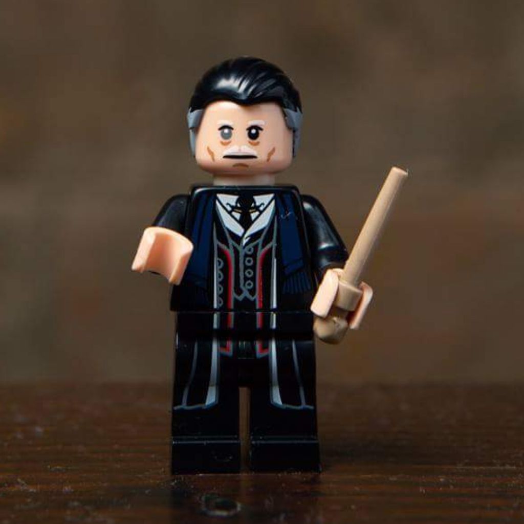 percival graves lego minifigure rare