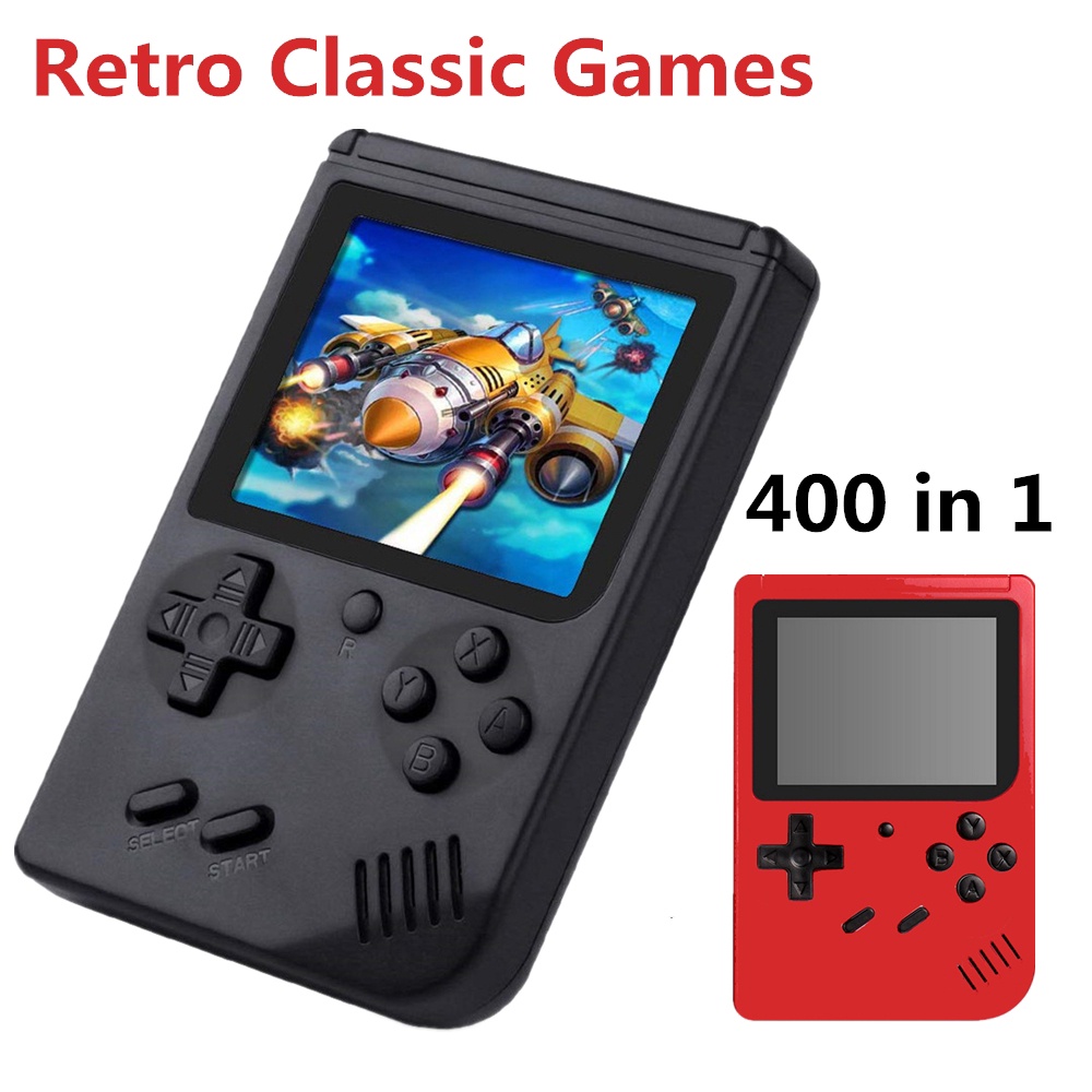 FC Classic Game Console 400 In 1 Retro 8 Bit Electronics Video Games  Accessories Game Console Mini Handheld Gameboy Gamepad | Shopee Singapore