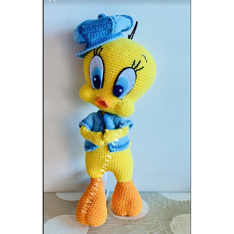 Crochet Tweety Bird Doll children 