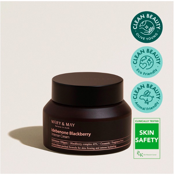 Mary & May Idebenone Blackberry Intense Cream (70g) Shopee Singapore